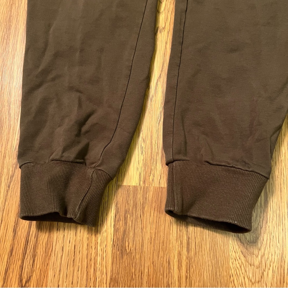 Brown Cotton Blend Pants. - Picture 4 of 8